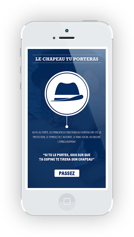 GQ sur mobile