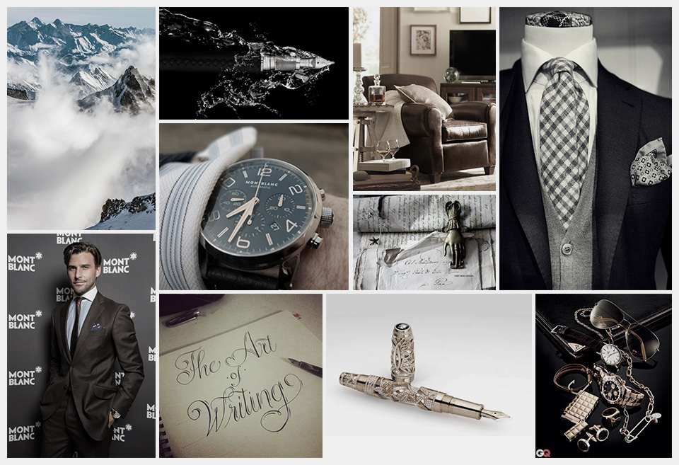 Mont Blanc Moodboard